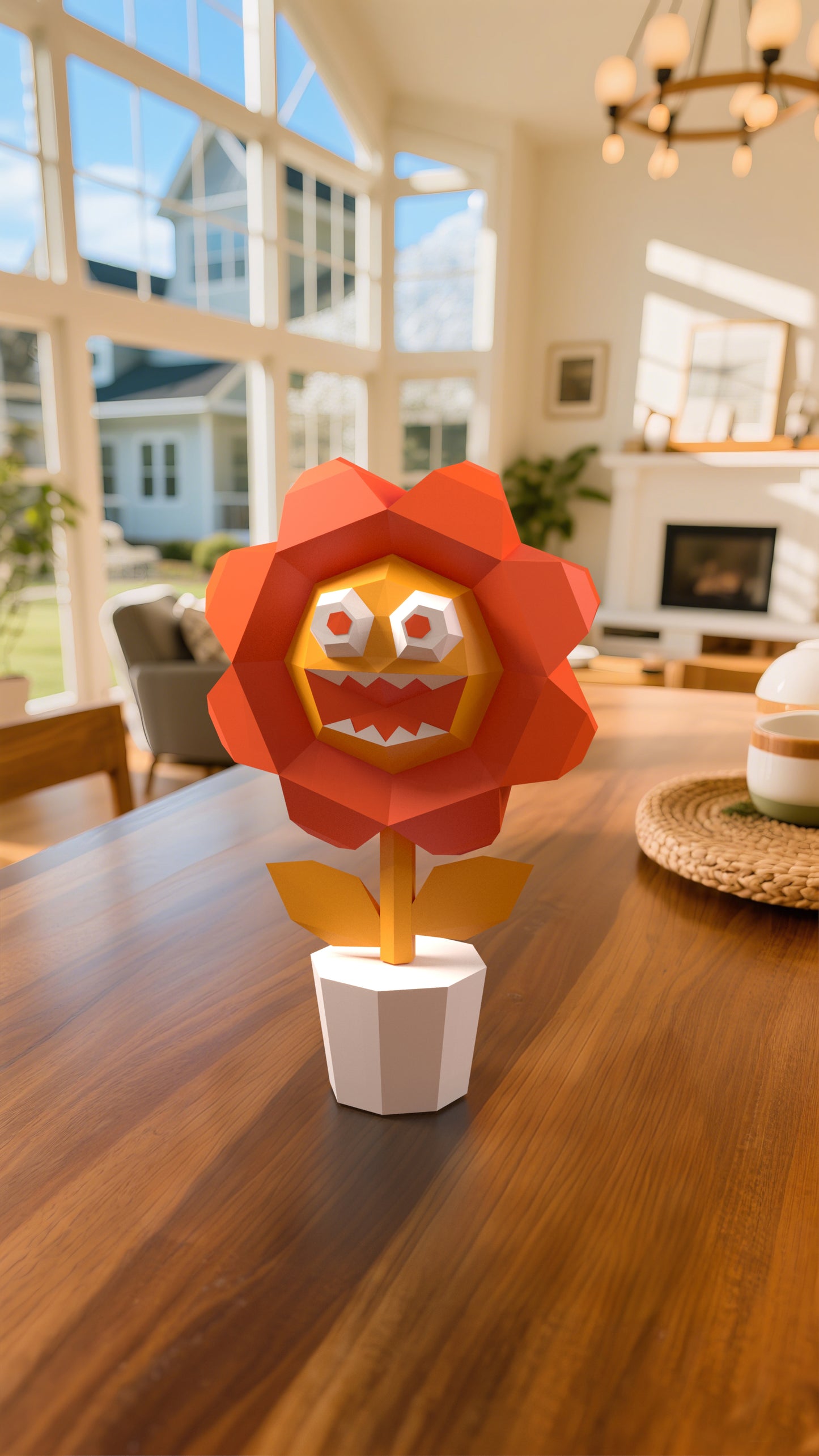 DIY 3D Paper Animal Corpse Flower Model Kit - Handcrafted Home & Table Wall Art Decor, Creative Craft Project, Party Supplies & Gift for Kids and Adults