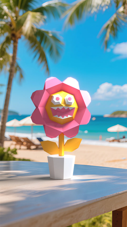 DIY 3D Paper Animal Corpse Flower Model Kit - Handcrafted Home & Table Wall Art Decor, Creative Craft Project, Party Supplies & Gift for Kids and Adults