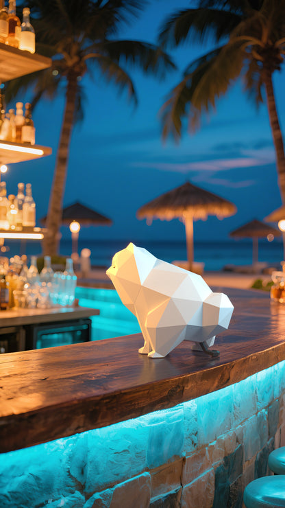 DIY 3D Paper Animal Pomeranian Model Kit - Handcrafted Home & Table Wall Art Decor, Creative Craft Project, Party Supplies & Gift for Kids and Adults (Copy)