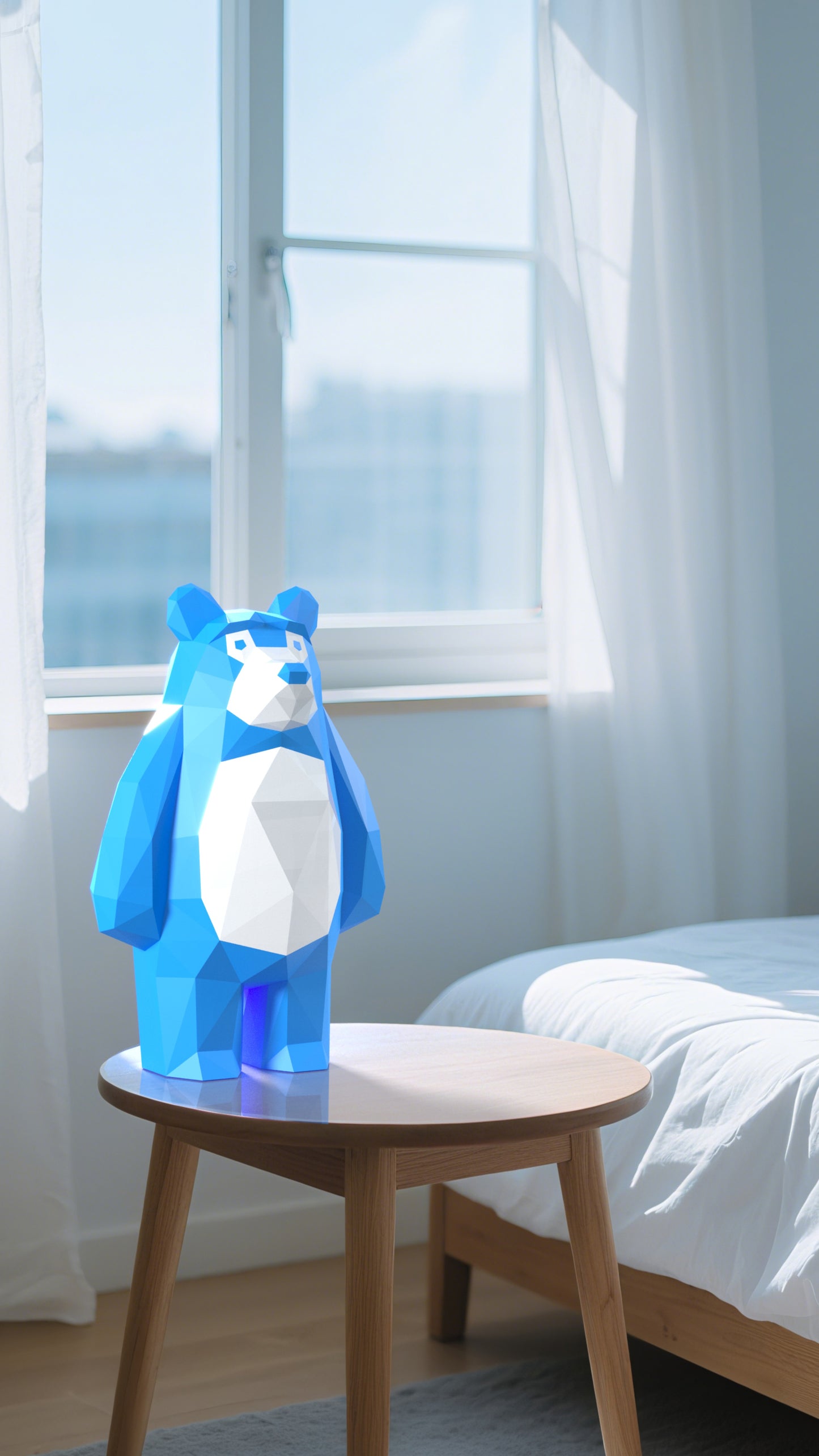 DIY 3D Paper Animal Bear Model Kit - Handcrafted Home & Table Decor, Creative Craft Project, Party Supplies & Gift for Kids and Adults (Copy)