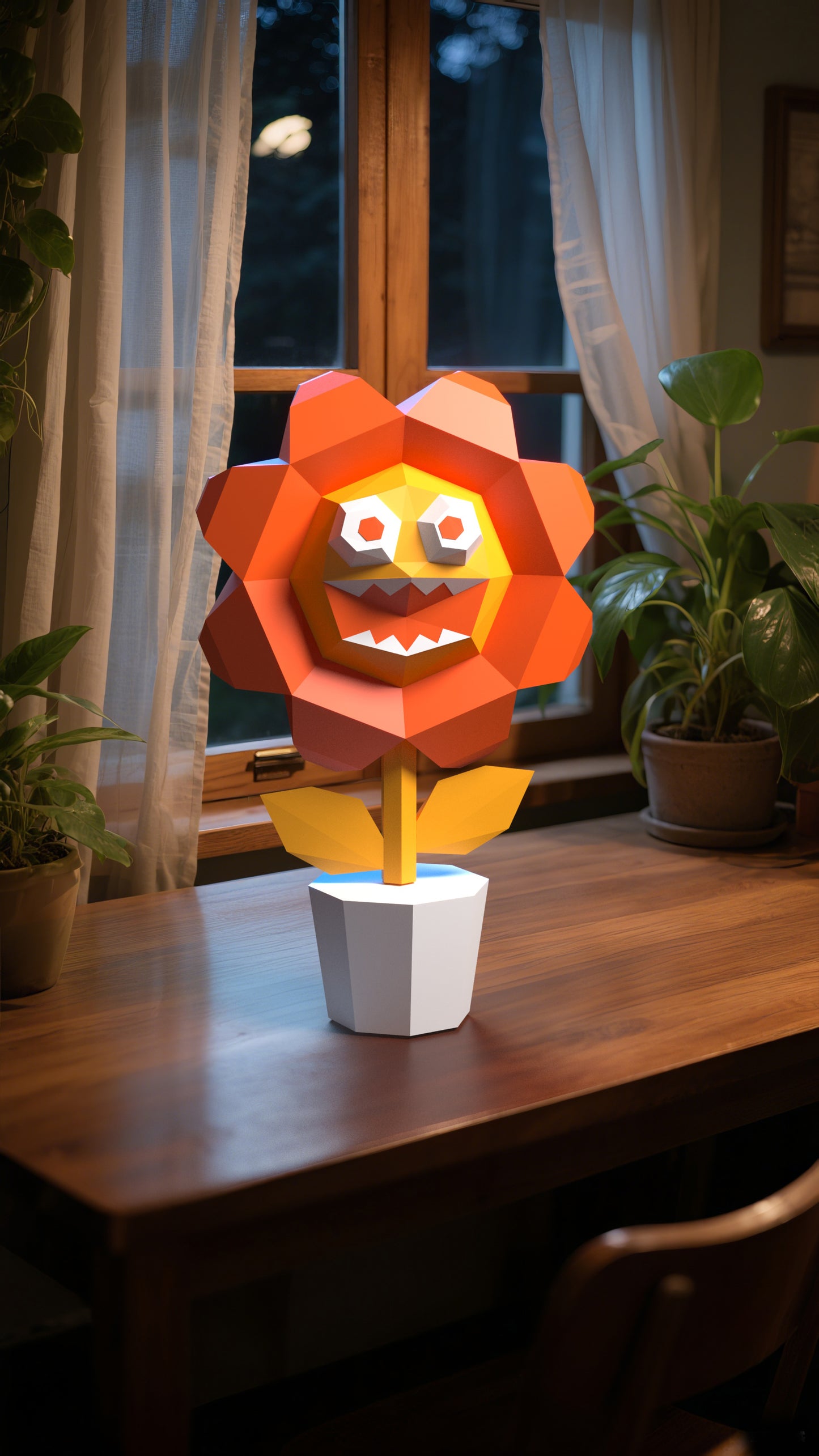 DIY 3D Paper Animal Corpse Flower Model Kit - Handcrafted Home & Table Wall Art Decor, Creative Craft Project, Party Supplies & Gift for Kids and Adults
