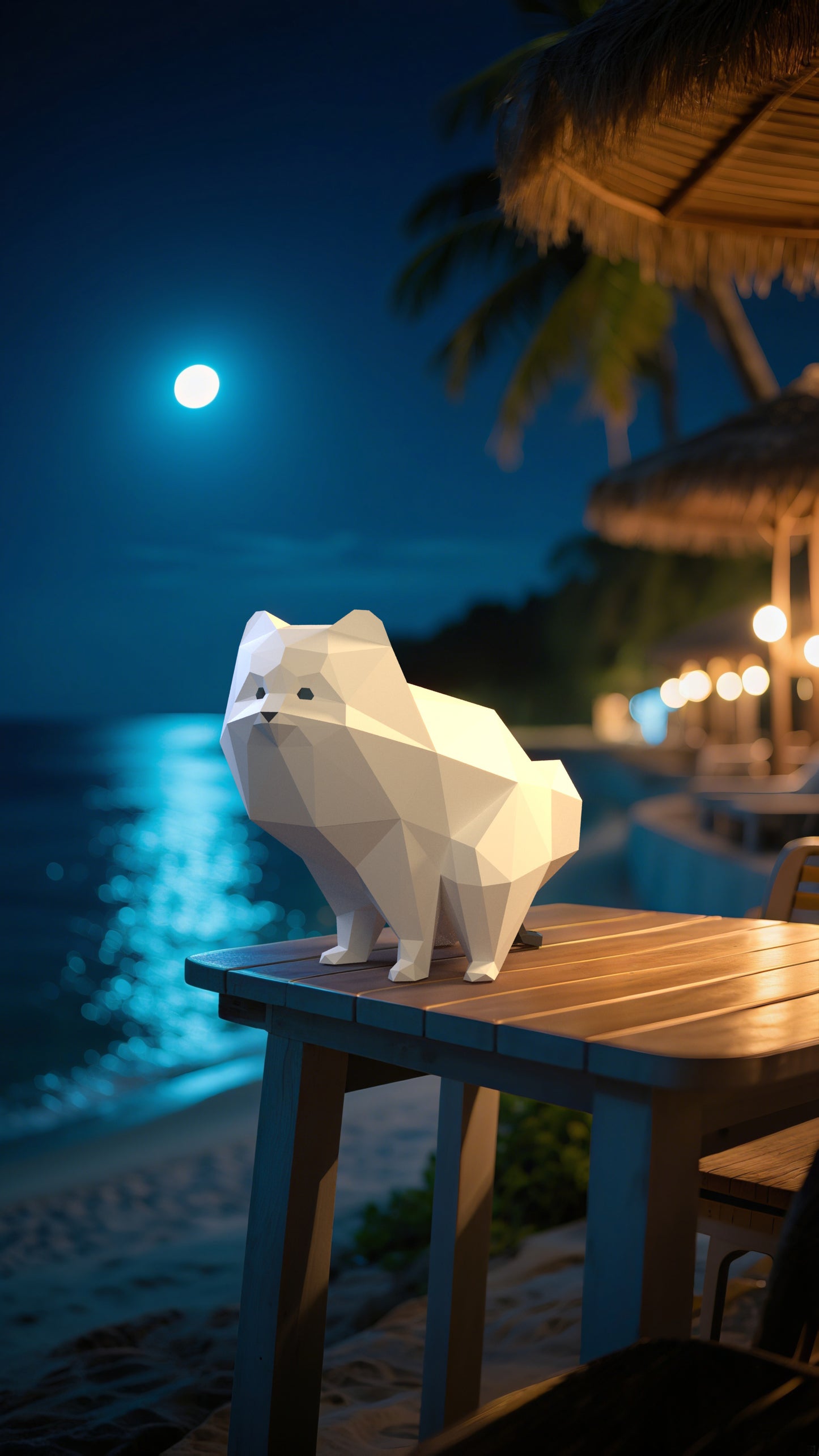 DIY 3D Paper Animal Pomeranian Model Kit - Handcrafted Home & Table Wall Art Decor, Creative Craft Project, Party Supplies & Gift for Kids and Adults (Copy)